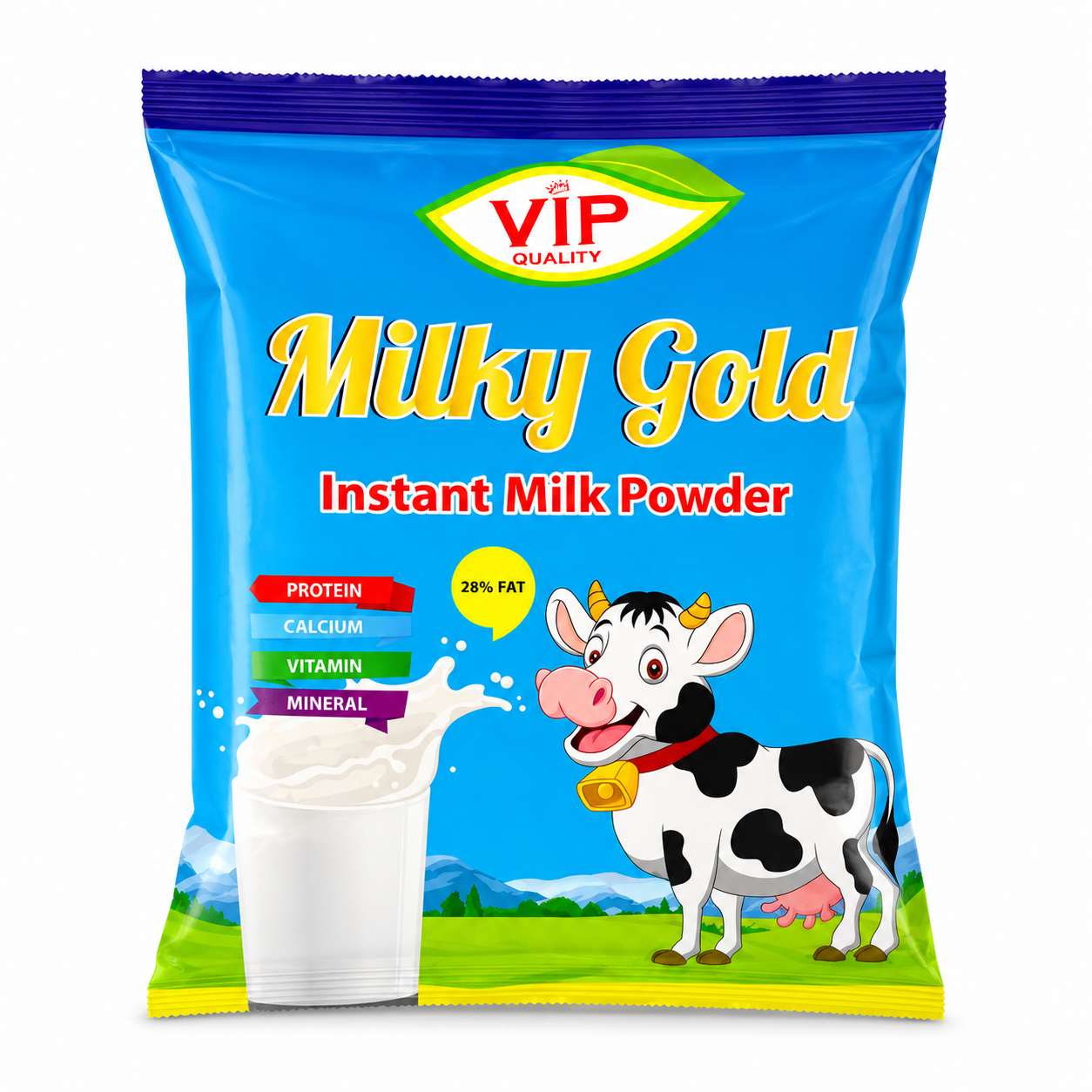 VIP Quality Milky Gold Instant Milk Powder 900g