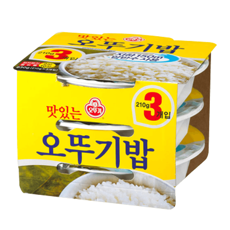 Delicious Cooked Rice 3 Pack 22.2 oz / 630g