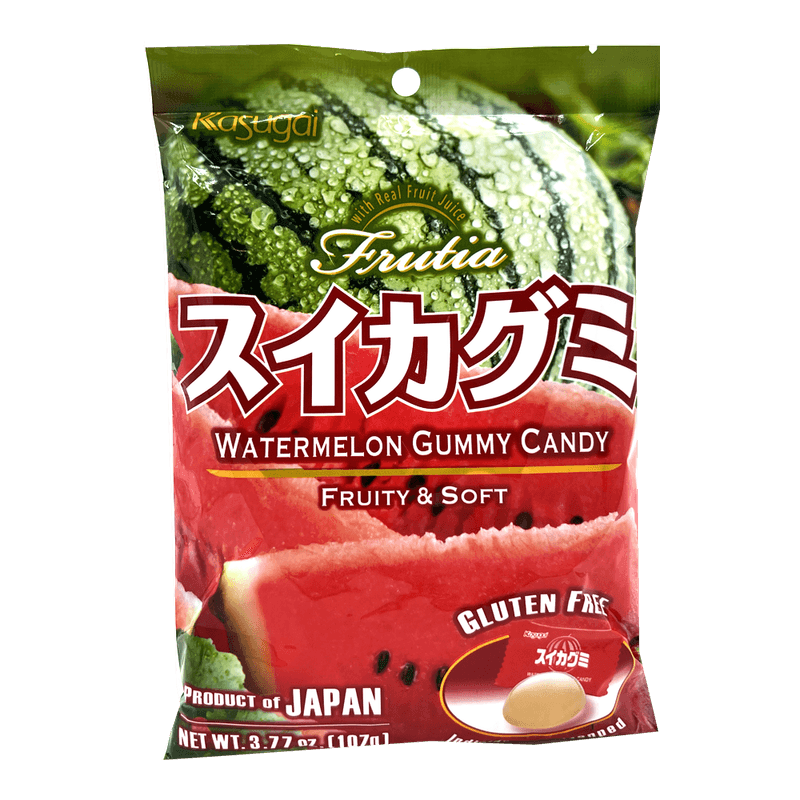 Kasugai Seika Watermelon Gummy Jelly 3.77 oz / 107g