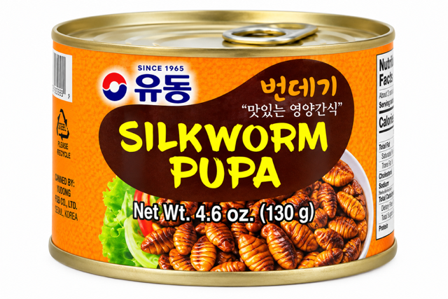 Yoodong Silkworm Pupa, 4.6 oz (130 g)