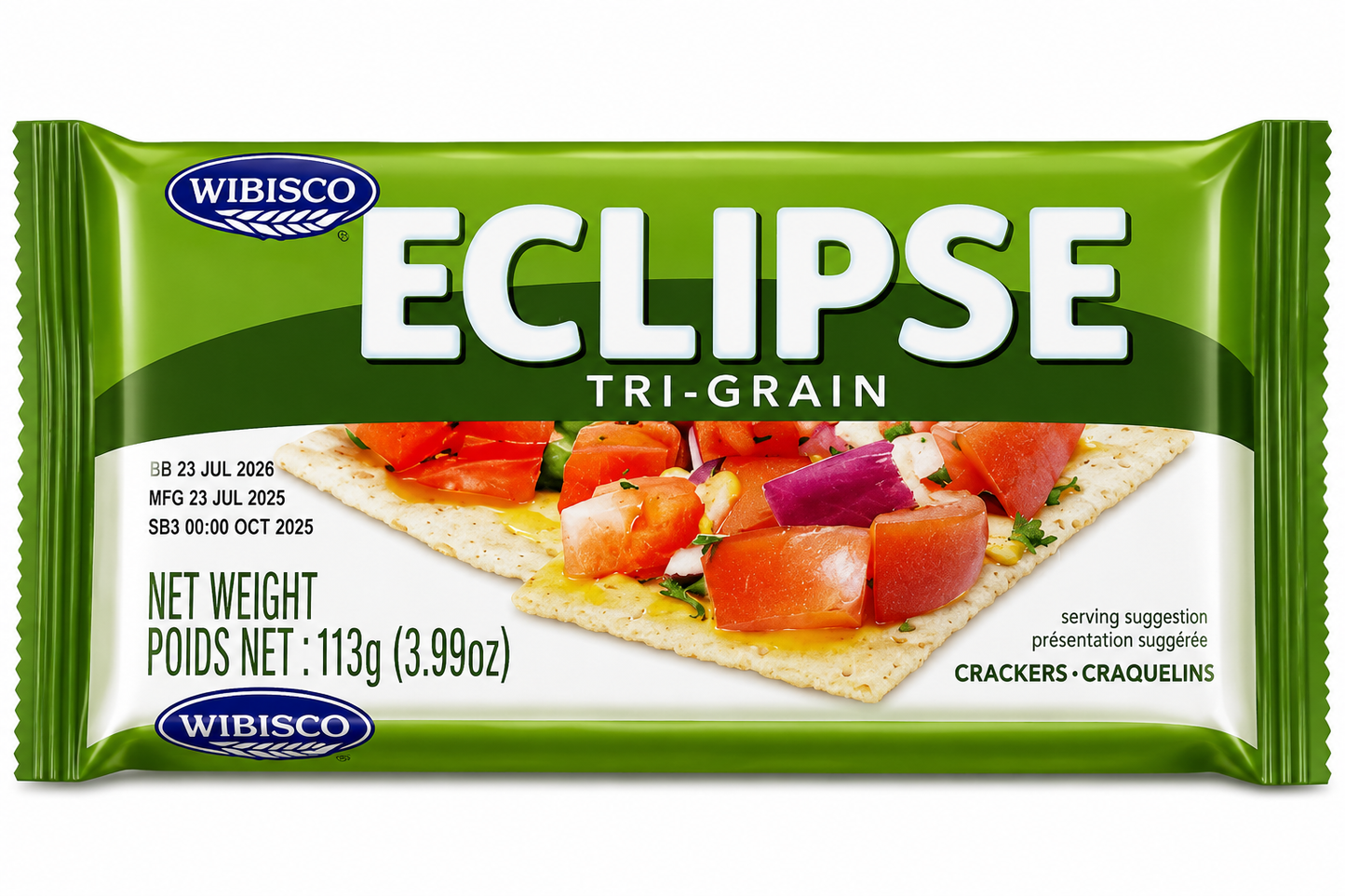 Wibisco Eclipse Tri-Grain Crackers