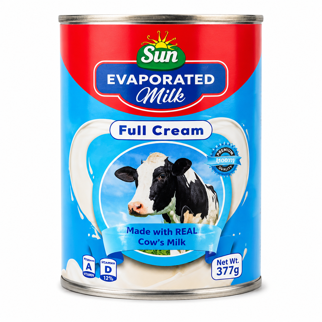 Sun Full Cream Evaporated Milk 377g