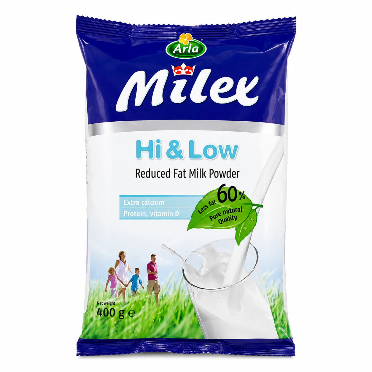 Milex Hi & Low Reduced Fat Milk Powder 400g