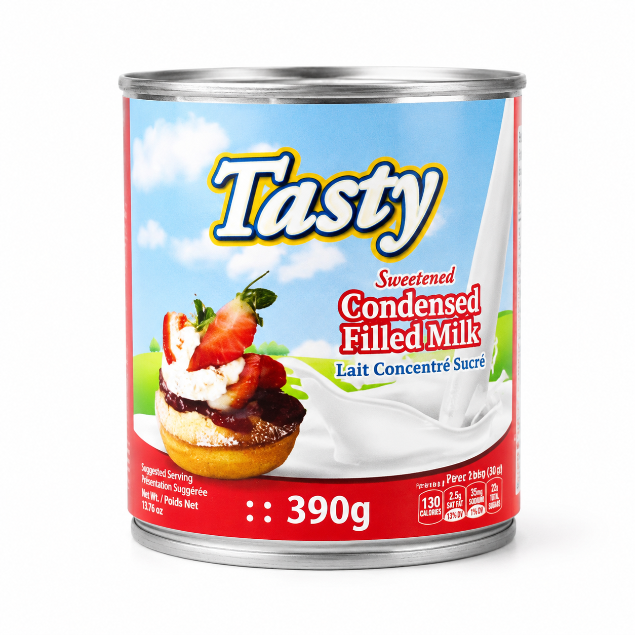 Tasty Sweetened Condensed Filled Milk 390g