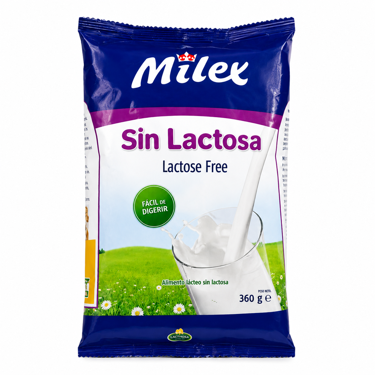 Milex Sin Lactosa Lactose Free Milk Powder 360g