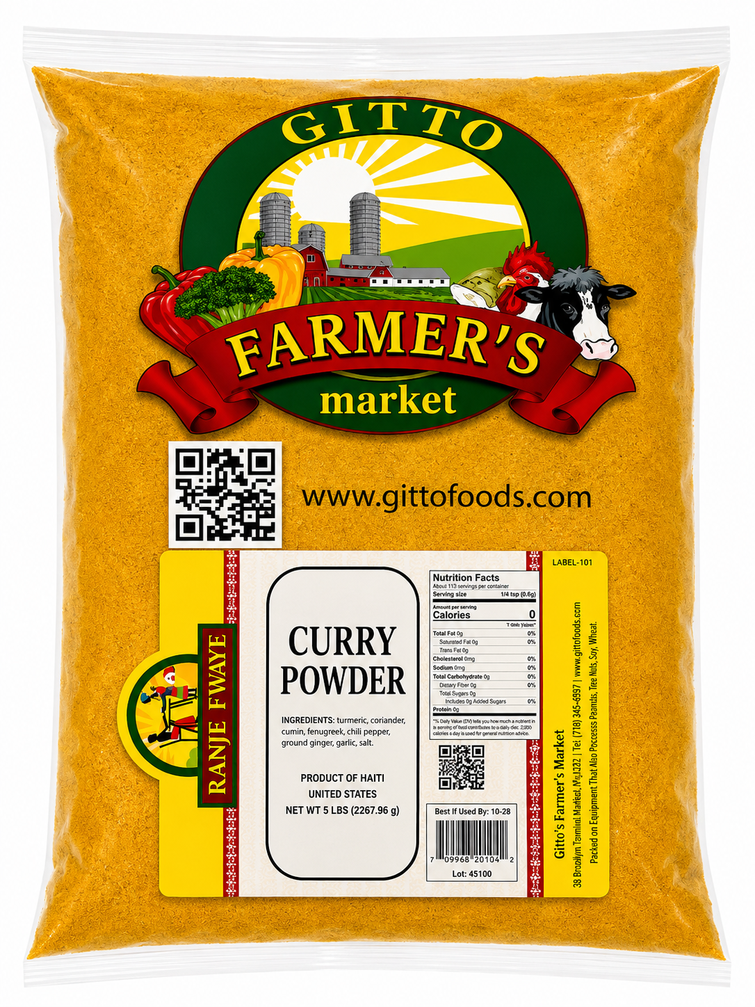 Curry Powder - 5 lb Bulk Spice Pack product image