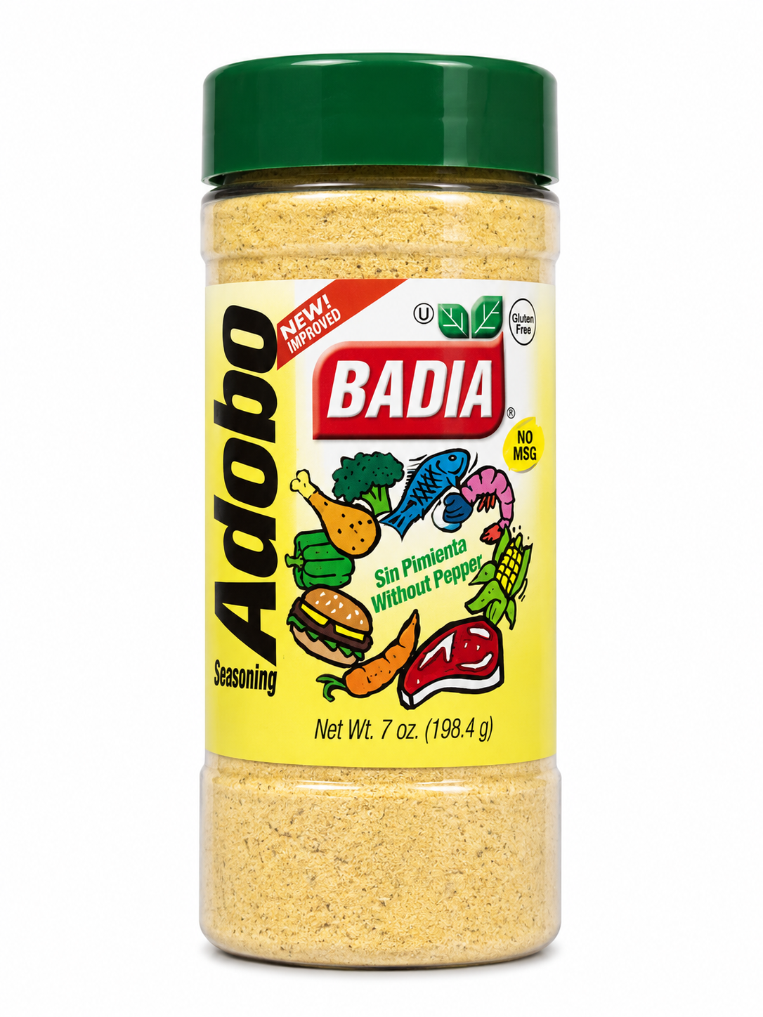 Badia Adobo Seasoning Without Pepper 7 oz