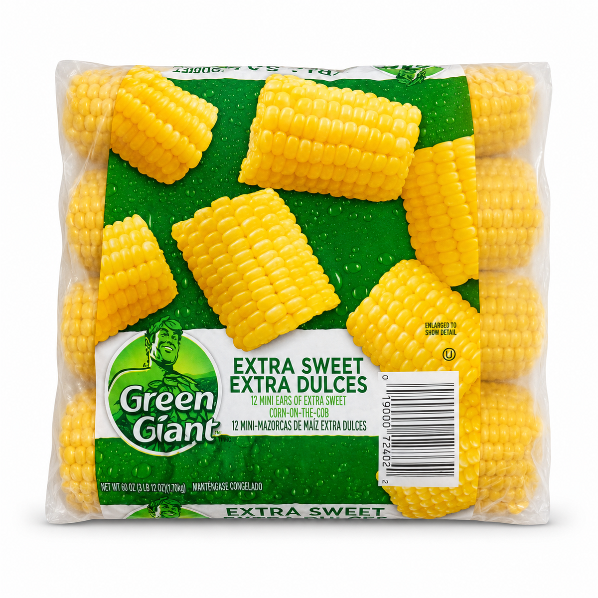Green Giant Extra Sweet Mini Ears Corn on the Cob 12 Count 60 oz