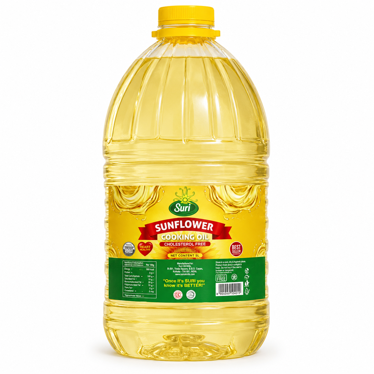 Suri Sunflower Cooking Oil 5 L