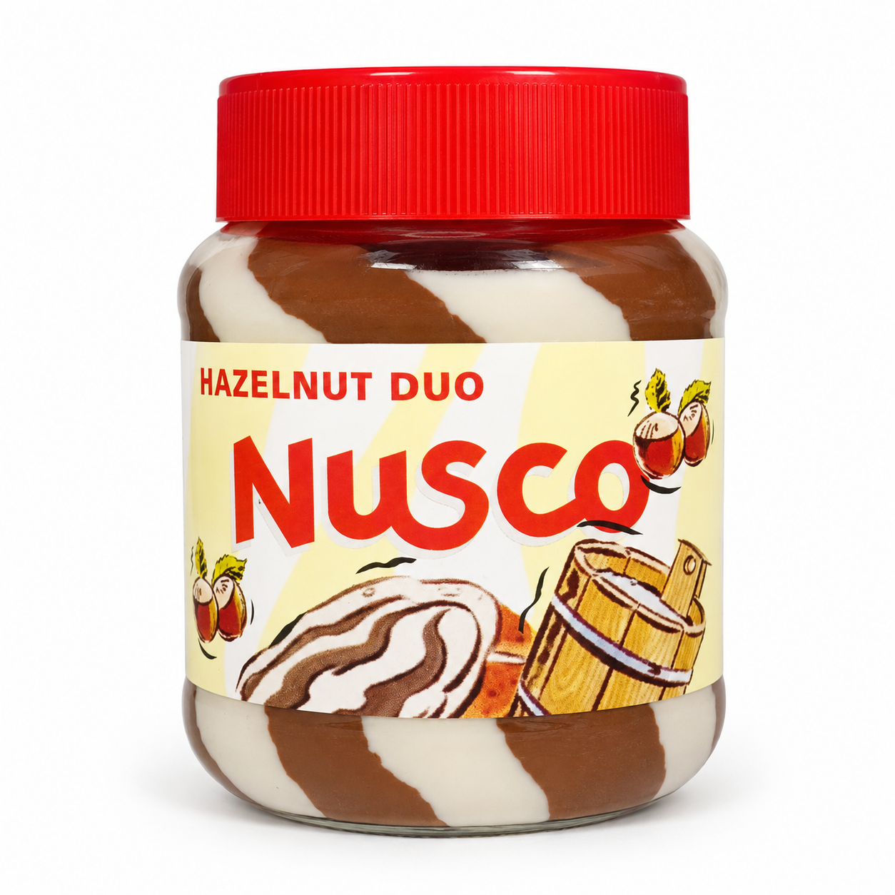 Nusco Hazelnut Duo Spread product image on a white background