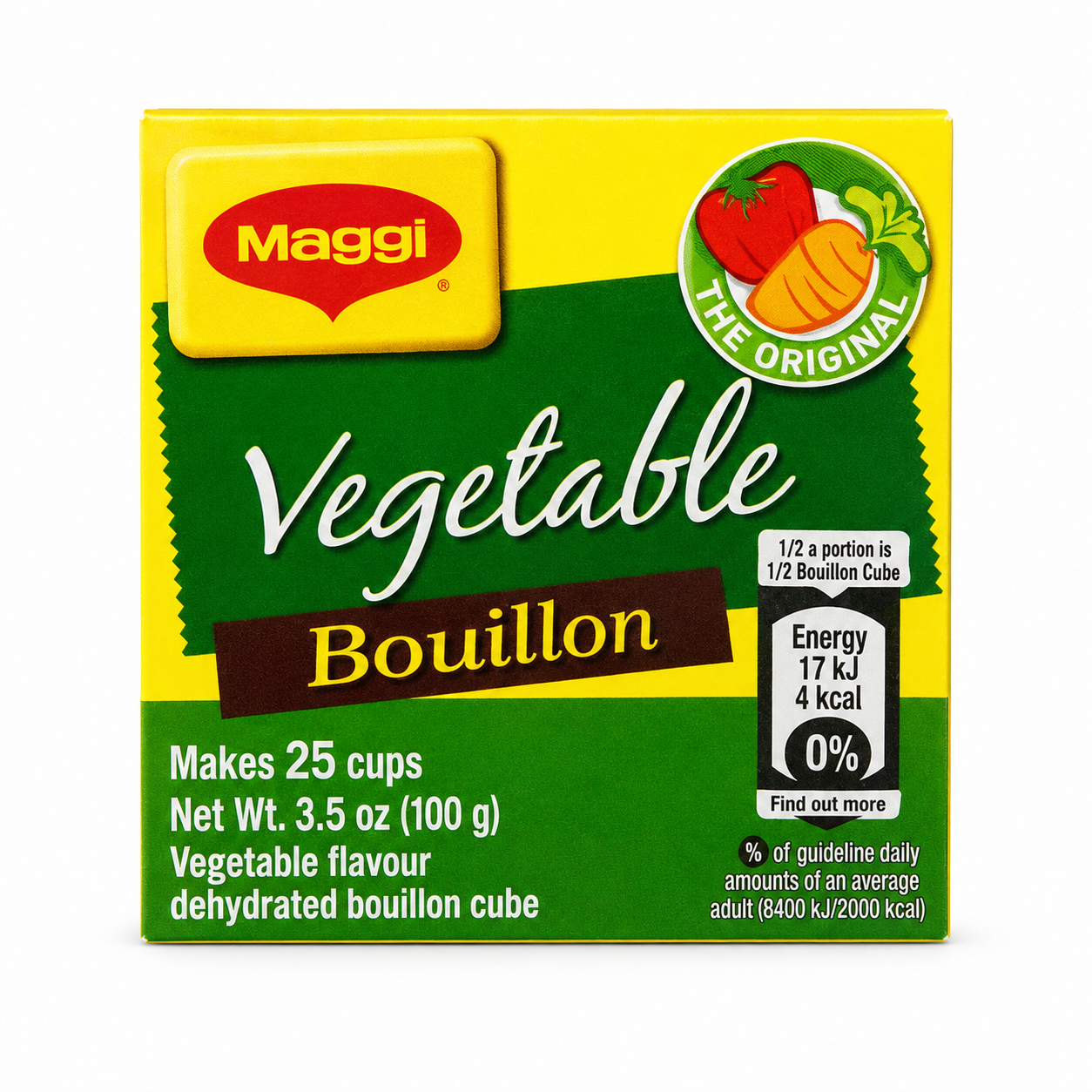 Maggi Vegetable Bouillon 3.5 oz (100 g) product image on a white background