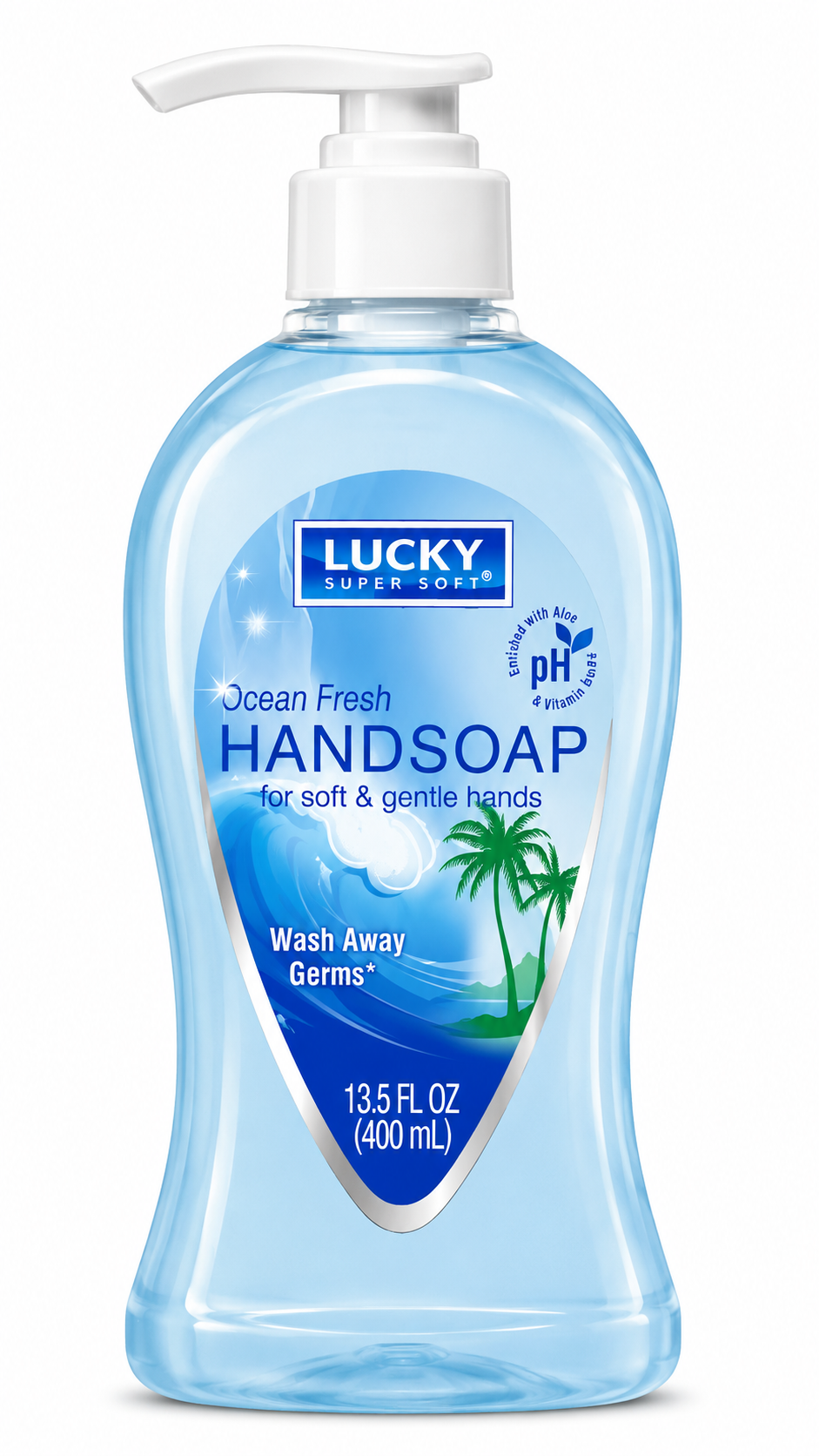 Lucky Ocean Fresh Hand Soap 400ml