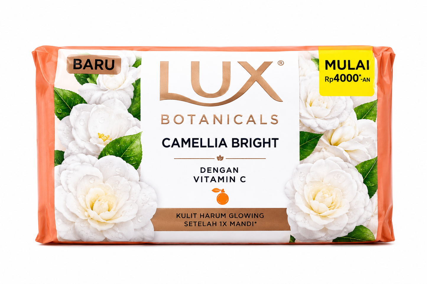 Lux Botanicals Camellia Bright Vitamin C Bar Soap
