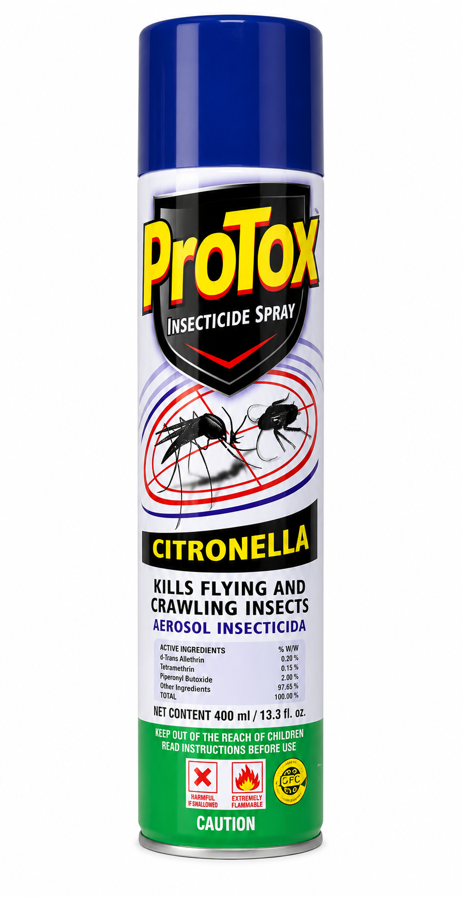 ProTox Citronella Insecticide Spray 400ml