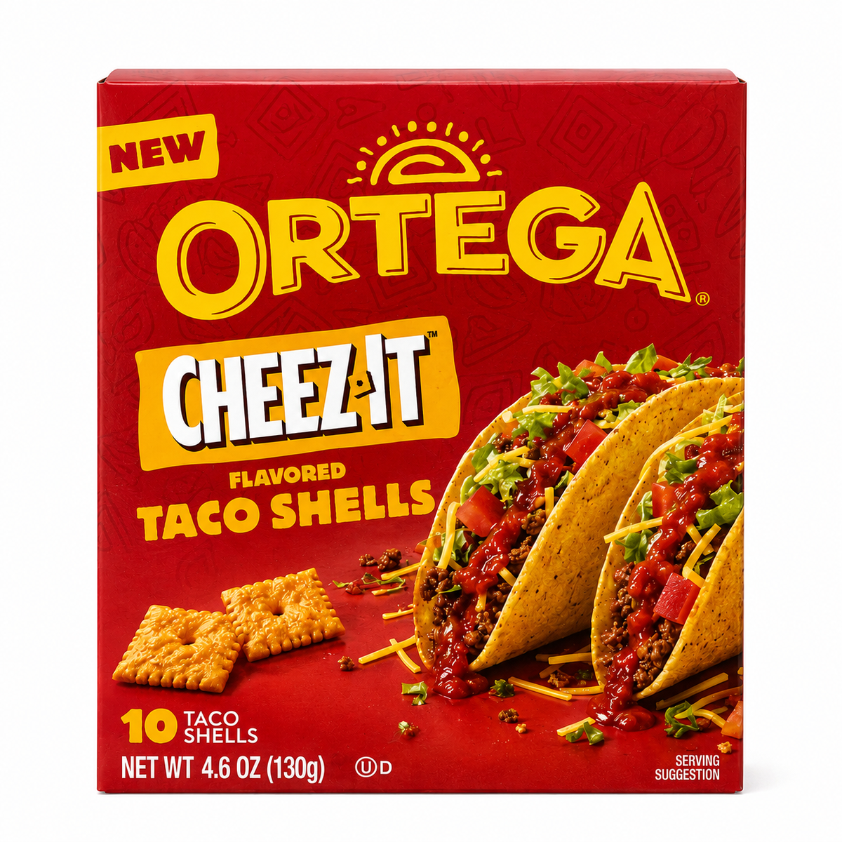 Ortega White Corn Taco Shells 12 Count, 4.9 oz (140g)