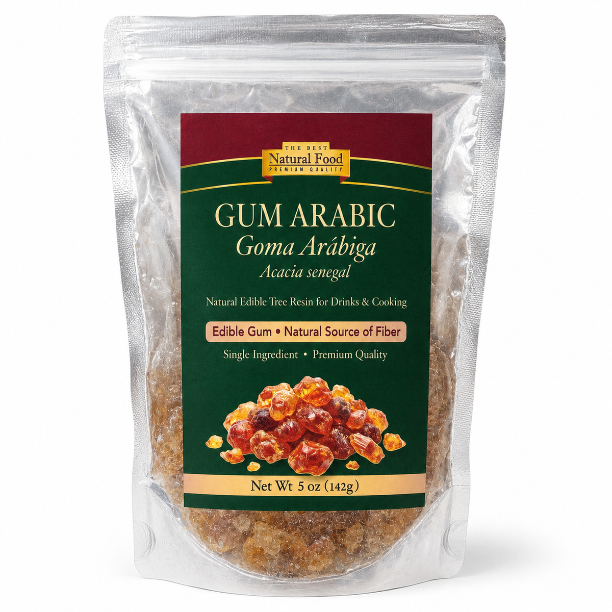 The Best Natural Food Gum Arabic 5 oz