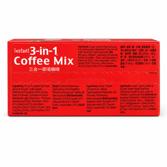 Gold Kili Instant 3-in-1 Low Fat Coffee Mix – 20 Sachets, 12.6 oz