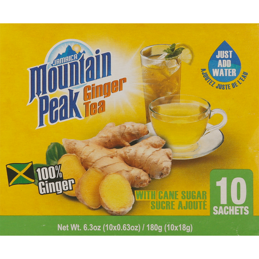 Jamaica Mountain Peak Ginger Tea, with Cane Sugar 0.63 oz