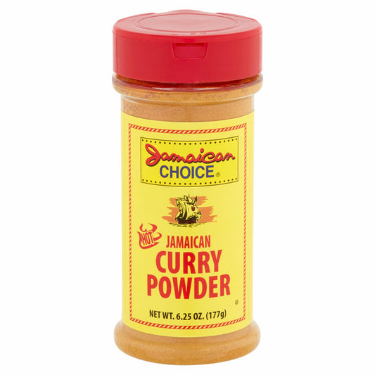 Jamaican Choice Hot Jamaican Curry Powder 6.25 oz