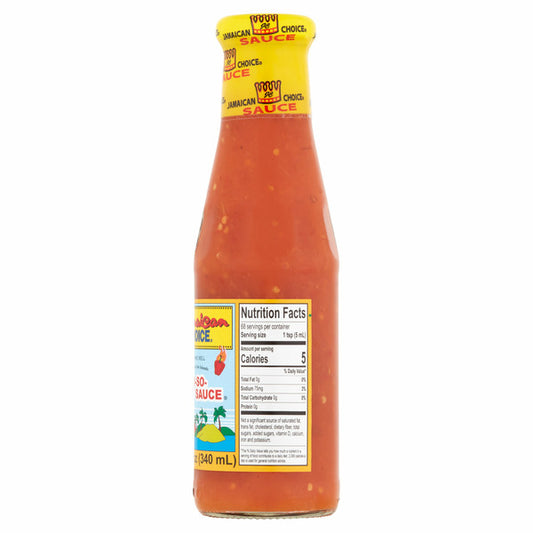 Jamaican Choice O-So Hot Sauce 11.5 oz