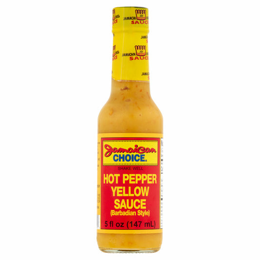 Jamaican Choice Hot Sauce Variety Pack – 3 Bottles (Yellow/Calypso)