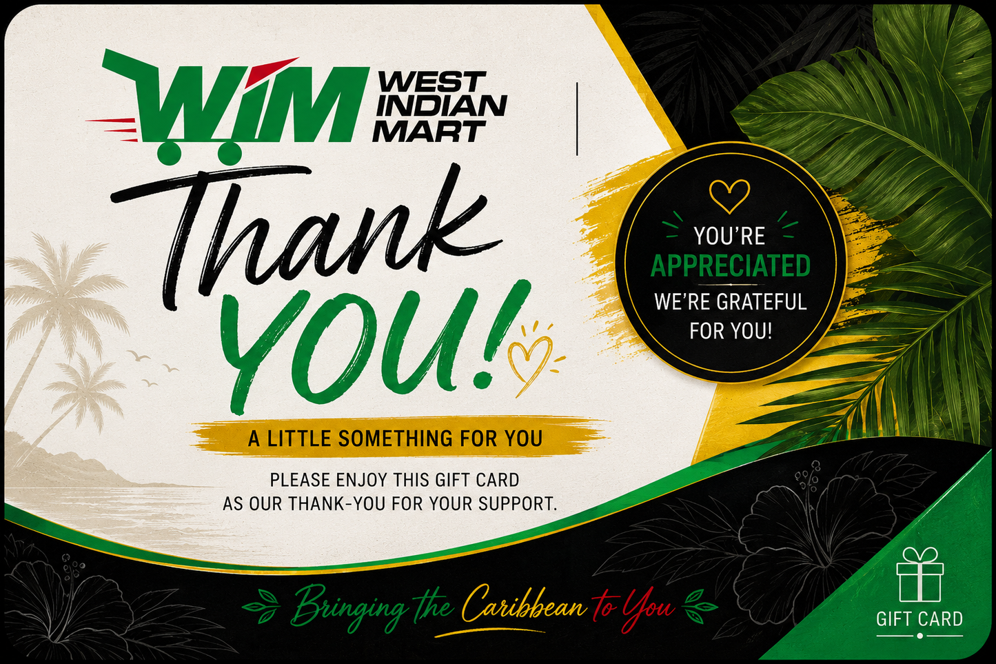 Mart Thank You Gift Card