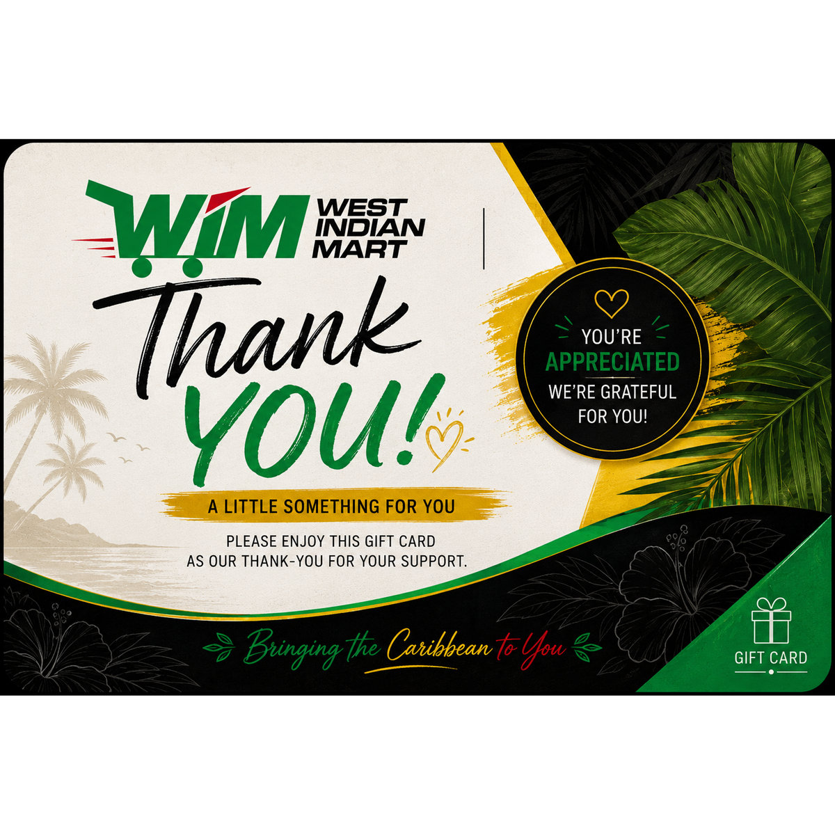Mart Thank You Gift Card