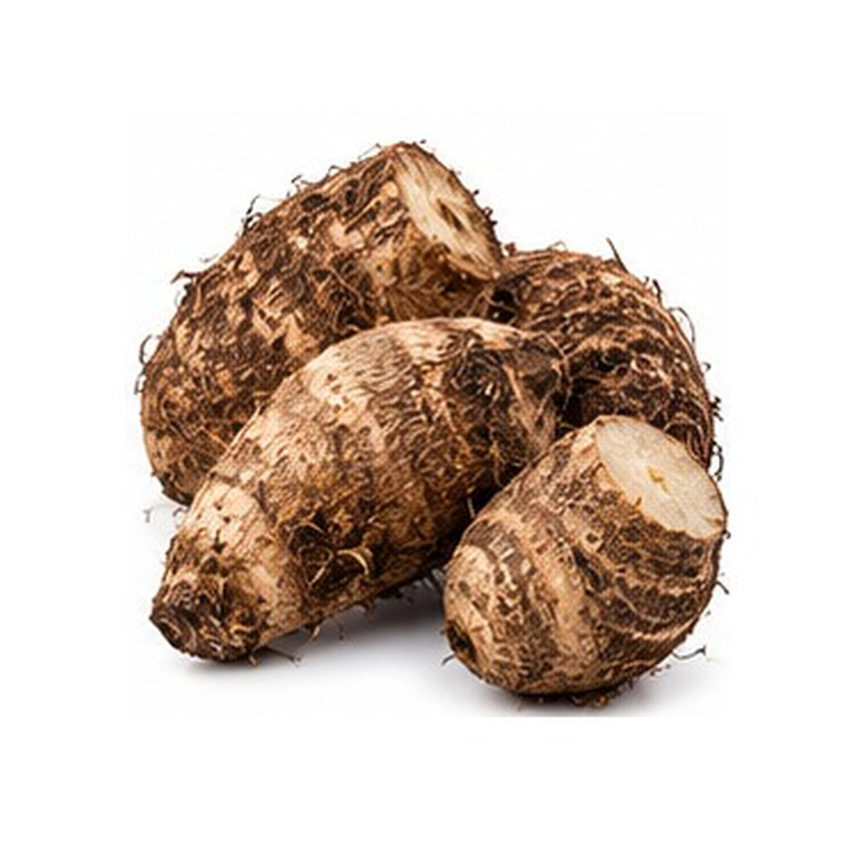 Illustrative image of Eddoes on white background
