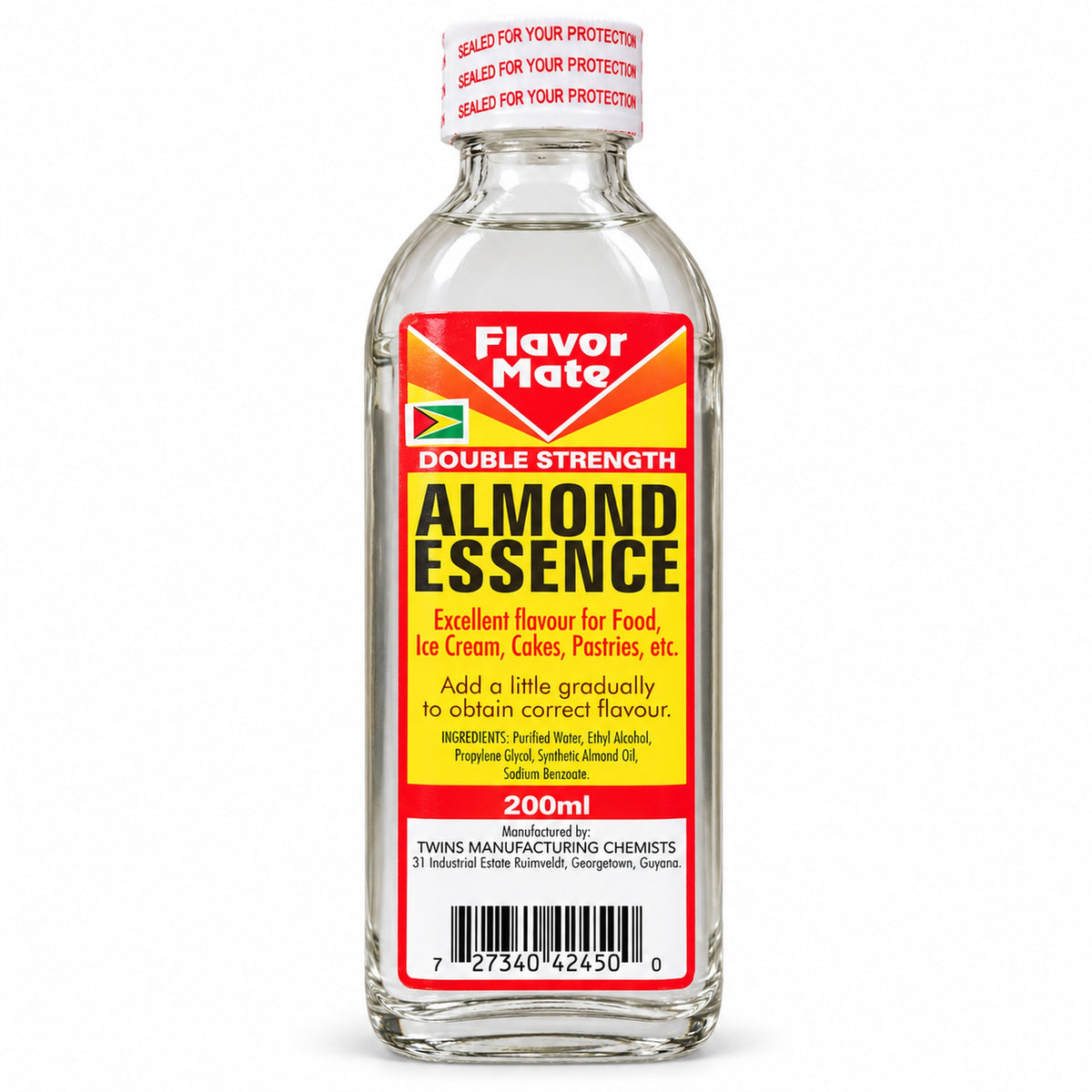 Flavor Mate Double Strength Almond Essence 200 mL front