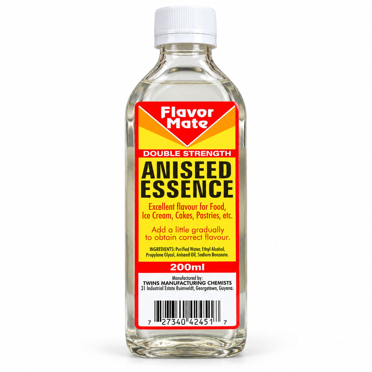 Flavor Mate Double Strength Aniseed Essence 200 mL front