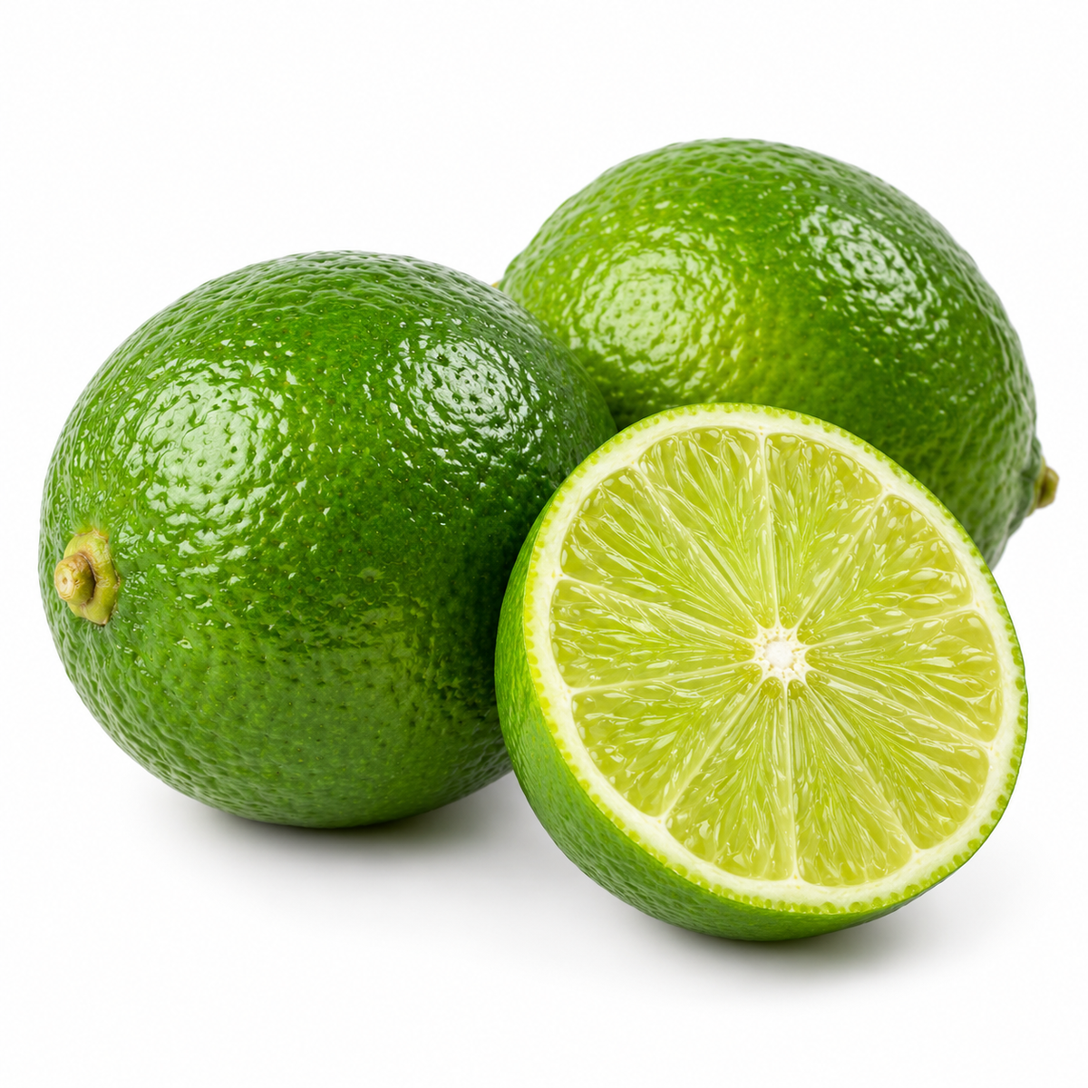Representative Lime on white background