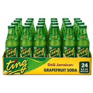 Ting – Refreshing Caribbean Grapefruit Soda (Pack of 6)