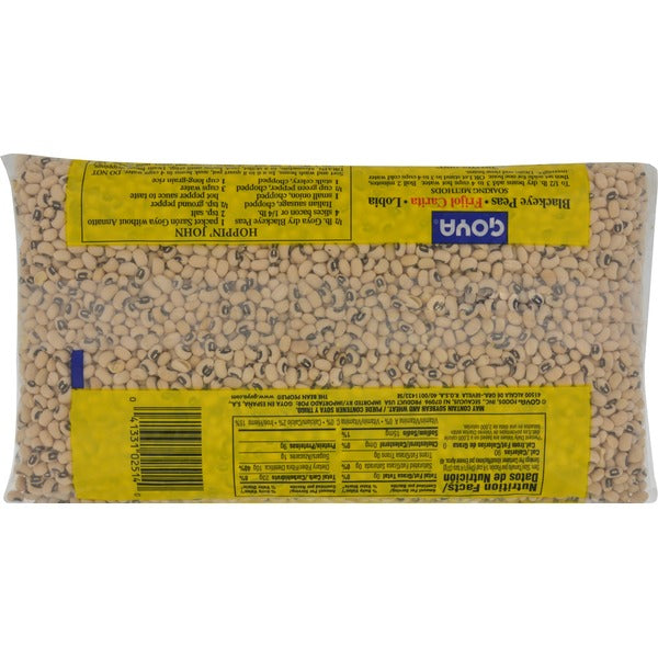 Goya Blackeye Peas Dry 4 lb image 2