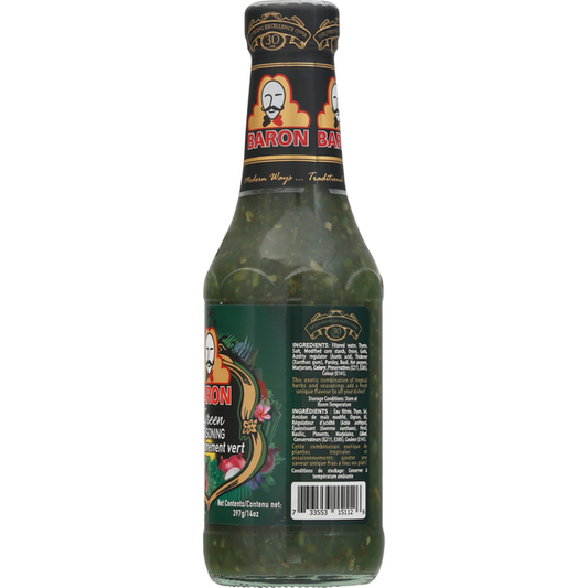 Baron Seasoning, Green 14 oz
