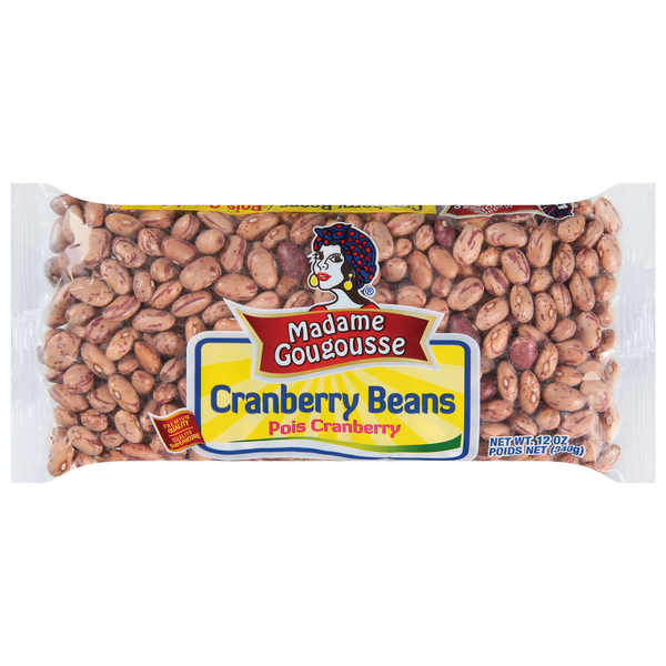 Madame Gougousse Cranberry Beans 12 oz