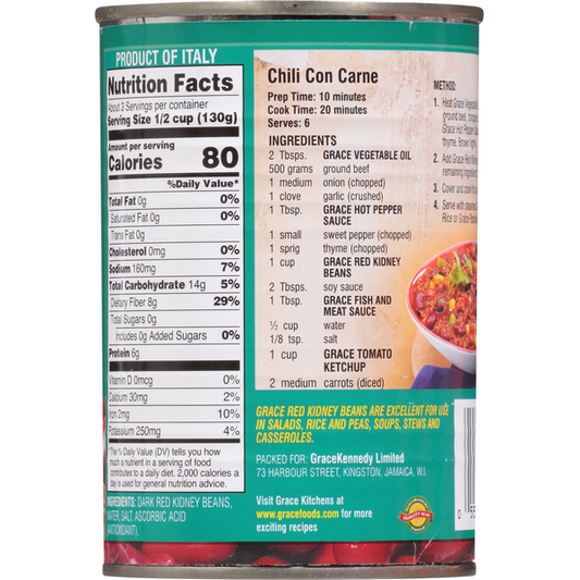 Grace Red Kidney Beans 14.1 oz