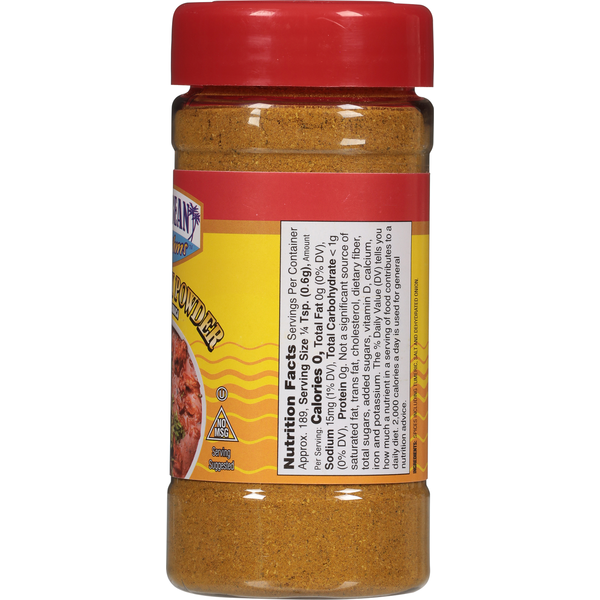 Caribbean Rhythms Mild Curry Powder 4 oz image 3
