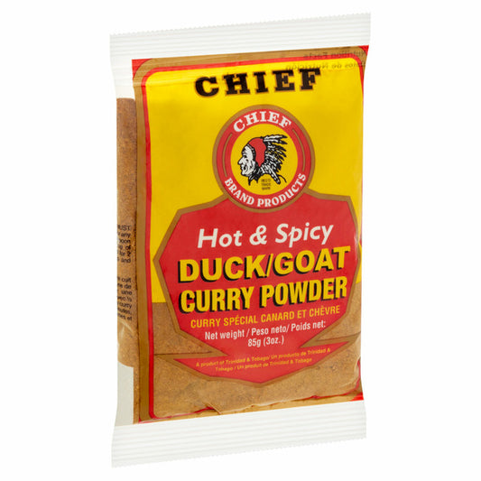 Chief Brand Products Hot & Spicy Duck/Goat Curry Powder 3 oz image 2