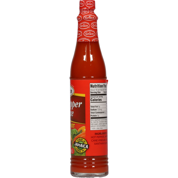 Grace Hot Pepper Sauce, Very Hot 3 fl oz
