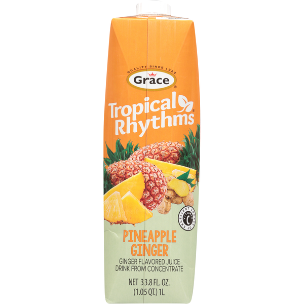 Grace Pineapple Ginger Juice Drink 33.8 fl oz
