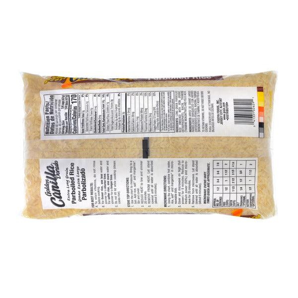 Goya Golden Canilla Parboiled Rice 5 lb image 3