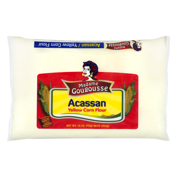 Madame Gougousse Yellow Corn Flour Acassan 16 oz