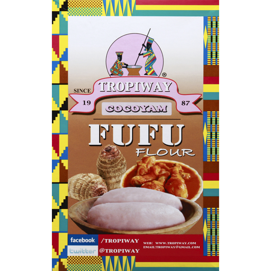 Tropiway Cocoyam Fufu Flour 24 oz additional product image