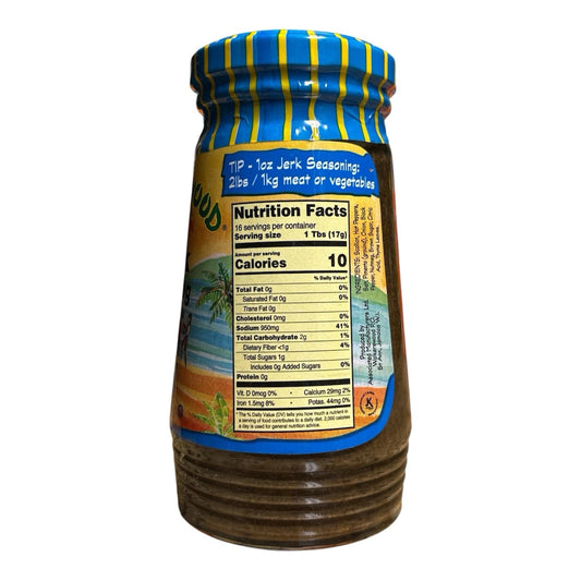 WalkersWood Traditional Jamaican Jerk Seasoning Mild 10 oz