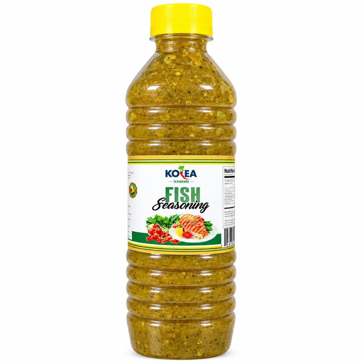Kolea Fish Seasoning – yellow-cap ribbed bottle