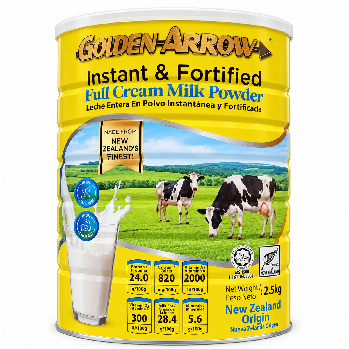 Golden Arrow Instant & Fortified Full Cream Milk Powder – 2.5 kg