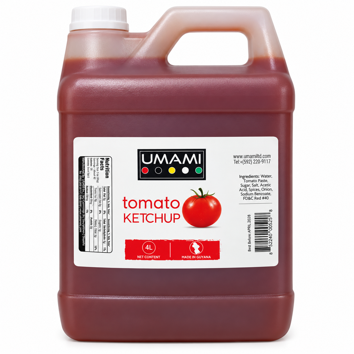 Umami Tomato Ketchup – 4 L
