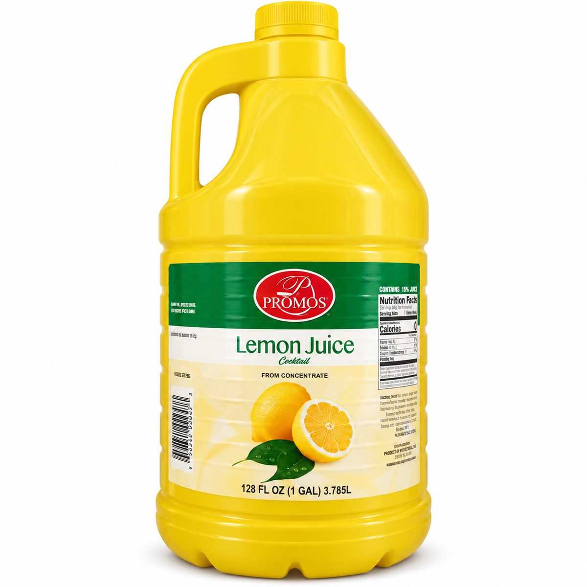 Promos Lemon Juice Cocktail – 1 Gallon