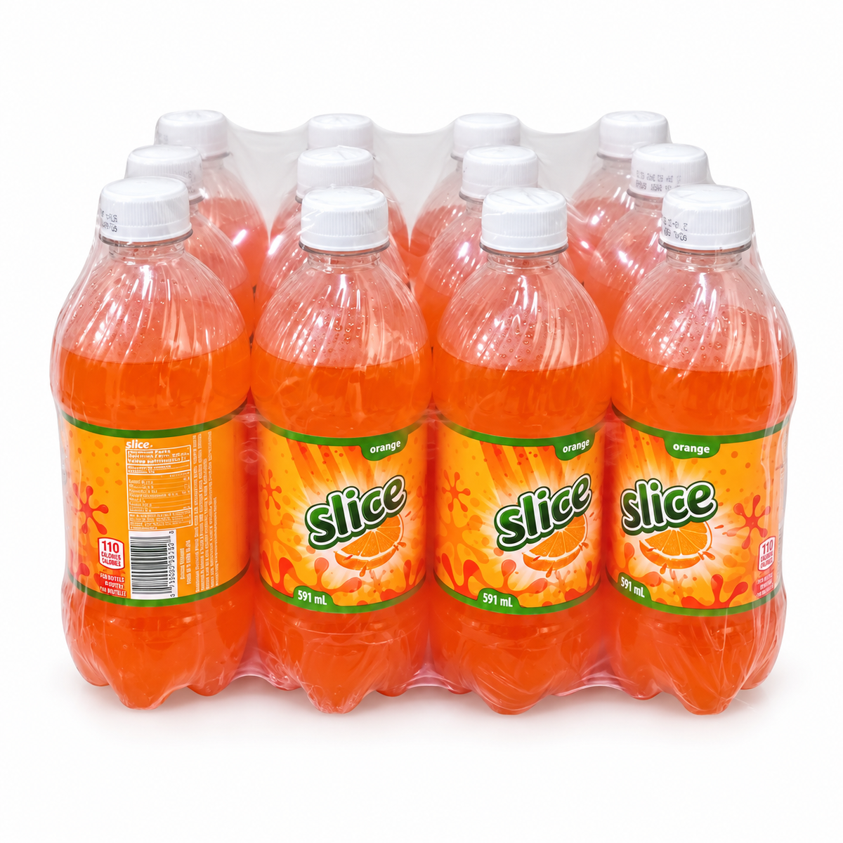 Slice Orange Soft Drink – 591 ml