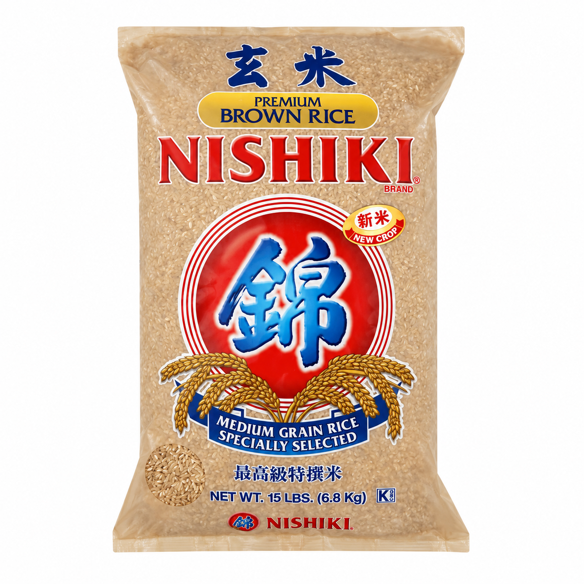 Nishiki Premium Brown Rice – 15 lb